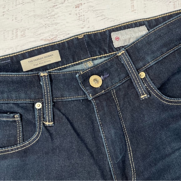 AG Adriano Goldschmied The Farrah Skinny Jeans 360 Contour Pavillion Size 29 - Picture 4 of 6